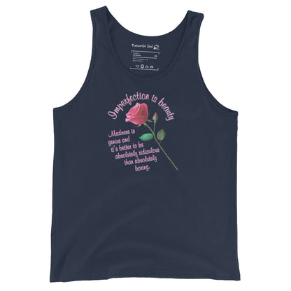 Rose Imperfection Is Beauty Tank Top