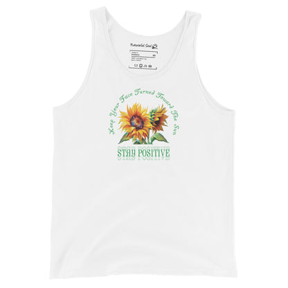 Sunflower Keep Your Face Turned Toward The Sun Tank Top