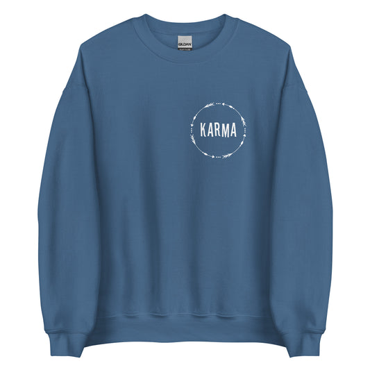 Karma Watch Your Back Sweatshirt