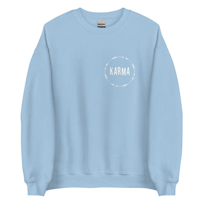 Karma Watch Your Back Sweatshirt