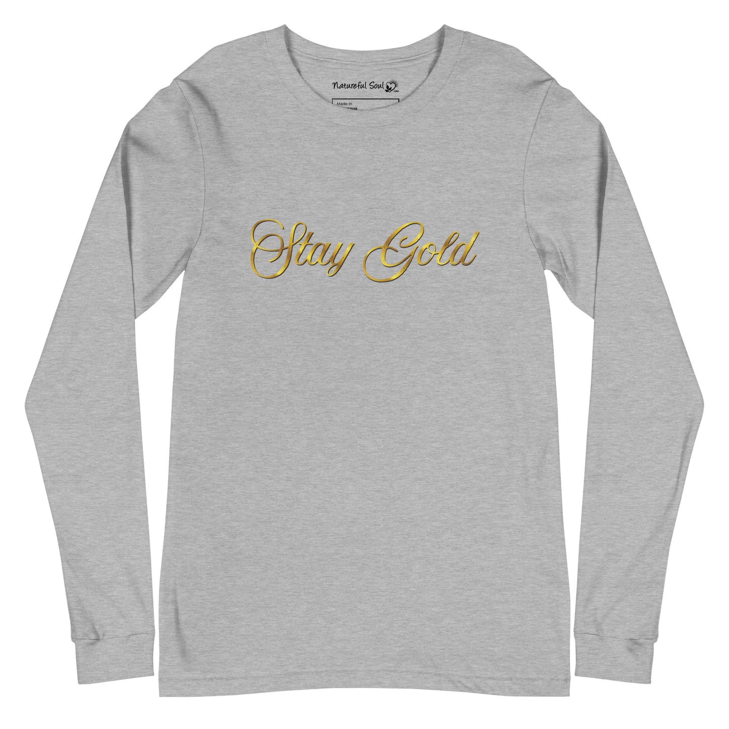 Stay Gold Long Sleeve Tee