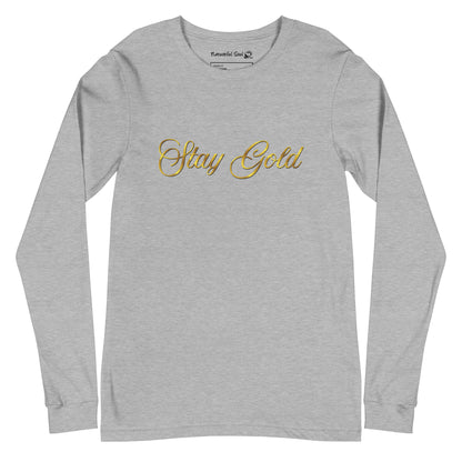 Stay Gold Long Sleeve Tee