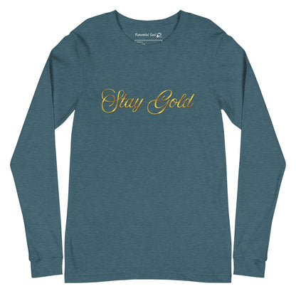 Stay Gold Long Sleeve Tee