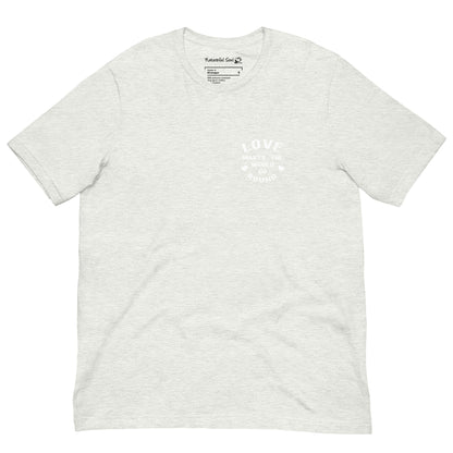 Love The Planet You're On T-Shirt (back design)