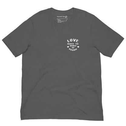 Love The Planet You're On T-Shirt (back design)