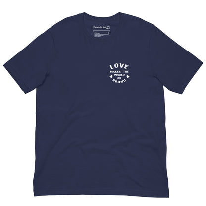 Love The Planet You're On T-Shirt (back design)